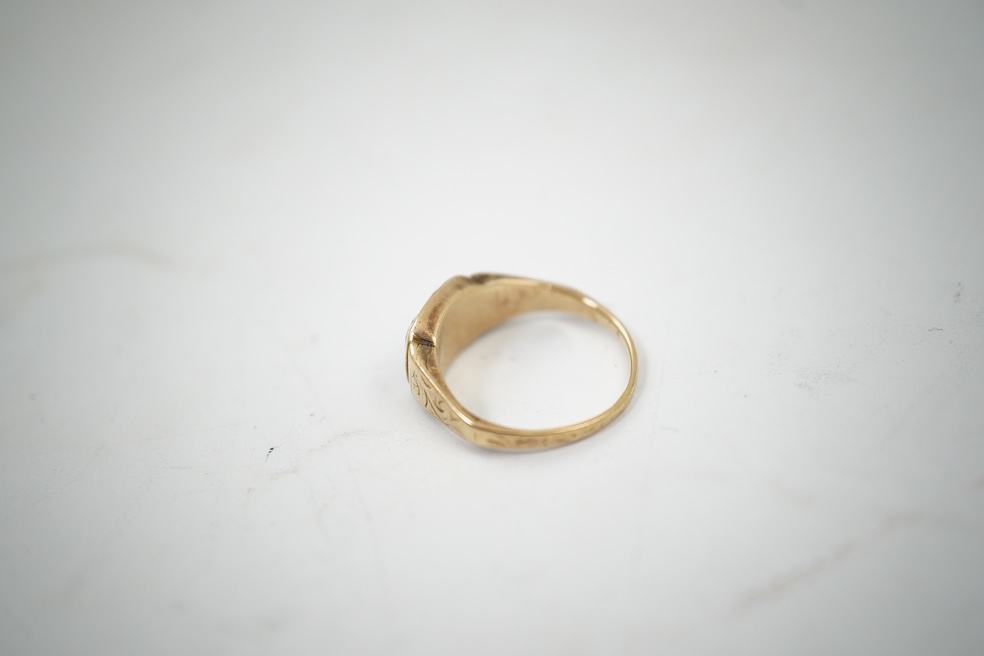 A rare Georgian/early Victorian diamond ring, first half 19th century